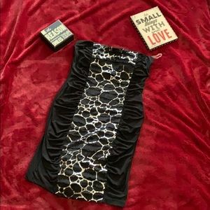 Strapless dress
